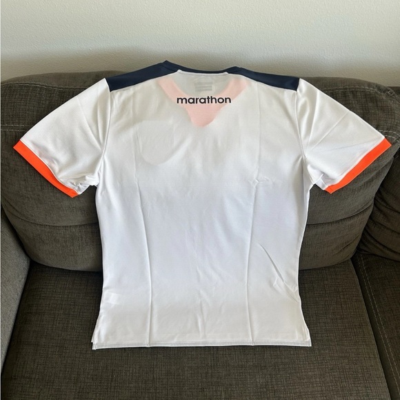Marathon Authentic Ecuador Team Soccer White Pre Match Jersey Men’s Sz: M - Picture 5 of 5